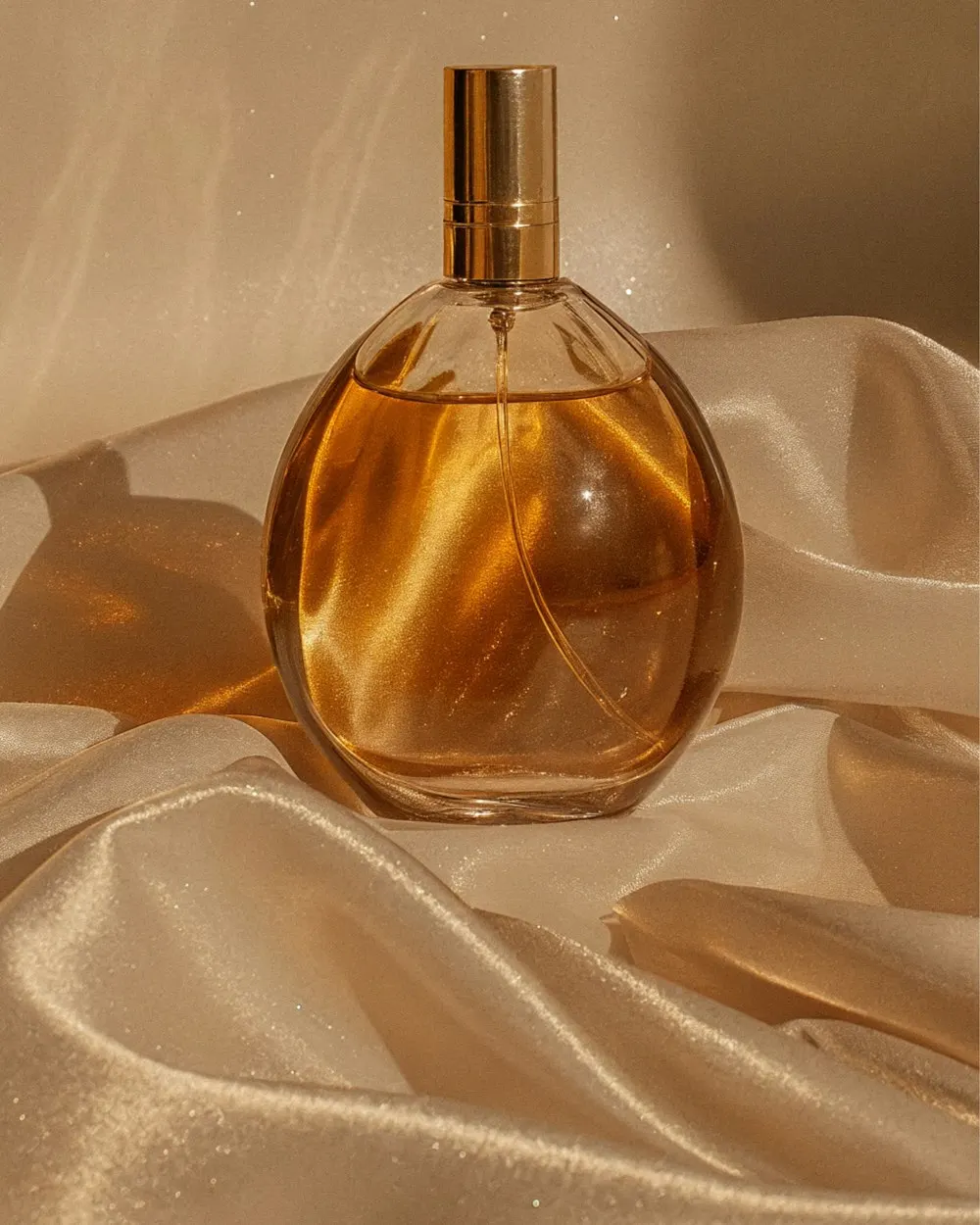 عطر العنبر الذهبي
